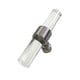 thumbnail image 5 of 2x Barra de Acrílica para Manijas de Puerta Perilla de Extracción de Cajón Cromado 80 Mm, 5 of 9