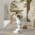 thumbnail image 5 of Creative Astronaut Statue Tray Key Storage Ornaments Storage Box Spaceman Decoration Living Room Home TV Cabinet Office Desk, 5 of 6