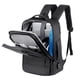 thumbnail image 3 of Mochila de viaje para ordenador portátil para hombres y mujeres, bolsas de trabajo para ordenador, mochila universitaria para enfermera, mochila con puerto USB, ordenador portátil. (Negro), 3 of 5