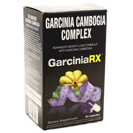 IntraMedic Garcinia Cambogia Complex Garcinia RX Dietary Supplement Capsules, 84