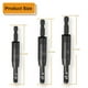 thumbnail image 3 of Self Centering Drill Bit Set 3/32In,7/64In,1/8In for 1/4In Hex Shank Drill,Drill Bit for Hinge and W, 3 of 5