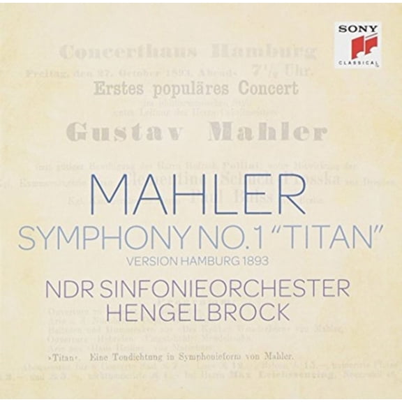 Mahler: Sinfonie NR. 1 Titan (CD)