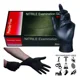 thumbnail image 4 of 100 Guantes Nitrilo Grado Médico Sin Latex Ni Polvo Negros Color Negro Talla G, 4 of 6