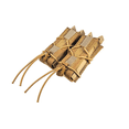 thumbnail image 1 of Hsg Double Pistol Taco Molle Coyote Brown, 1 of 1