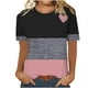 thumbnail image 1 of Camisetas Casuales de Manga Corta con Cuello de Tripulación Impresa de San Valentín Tee Gráfica Ligera Top 95% Poliéster 5% Elastano para el Uso Diario, Camiseta de Moda Cómoda, 1 of 8