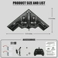 thumbnail image 2 of Fisca Remote Control Planes for Adults with 2 Batteries , B2 Spirit RC Airplanes for Kids 14+, 2 of 6