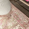 thumbnail image 5 of JONATHAN Y MODERN PERSIAN 3 x 5 Area Rug, Darija Ornate Geometric Medallion - Pink, MDP308B-3, 5 of 12