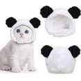 thumbnail image 2 of Dalrosia Cute Cat Costume Warm Bear Hat for Cat Adjustable Soft Small Pet Headwear Bear Hat for Cat Puppy Dog, 2 of 6