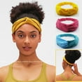 thumbnail image 2 of Wide Bohemian Twisted/Knotted Head Band in Turban Style for Women and Girls, 2 of 57