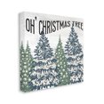 thumbnail image 3 of Stupell Industries Oh Christmas Tree Vintage Graphic Art Gallery Wrapped Canvas Print Wall Art, Design by Kim Allen, 3 of 7