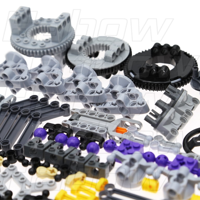 Habow 192pcs Technic Parts - Axle Pin Connector, Wheels, Link