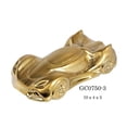 thumbnail image 1 of Amazing Rugs GC0750-3 Sports Racer Porcelain Figurine in Brushed Gold Finish, 1 of 1