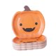 thumbnail image 5 of Platos de papel de calabaza,Juego de vajilla con platos de papel y calabaza de Halloween,Bandejas para servir vajilla Plato de cena Mueca,Platos de papel de Halloween lindos Platos, 5 of 9