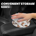 thumbnail image 4 of Wukai Cute Little Pirate Red Panda Print Car Trash Can - Easy to Clean Hanging Garbage Bin - Removable Liner - Leak-Car Garbage Can - Waterproof Trash Can for Car and SUV, 4 of 7