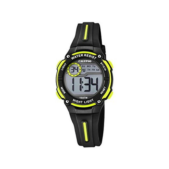 cALYPSO Watch Boy Digital Multifunction Rubber Black - K6068-5