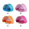 thumbnail image 4 of Tente Portable Pliable pour Enfants, Abri Solaire en Polyester, Protection Solaire pour Piscine, Auvent Rose Rouge, 4 of 9