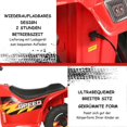 thumbnail image 4 of 6V electric quad bike for children mini electric quad bike children's car 73 x 40 x 44.5 cm red, 4 of 5