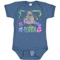 thumbnail image 3 of Inktastic St. Petersburg Florida Cute Swimming Manatee Boys or Girls Baby Bodysuit, 3 of 5