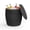Black, variant on fazzn Outdoor Cooler Side Table - 4 in 1 - Designed for use as Outdoor Side Table, Patio Decor and Ice Chest.Black/Brown