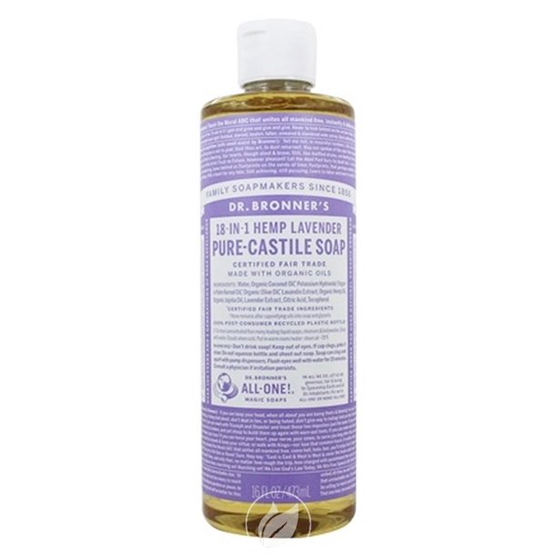 Dr. Bronner's Magic Soaps 18in1 Hemp PureCastile Soap Lavender