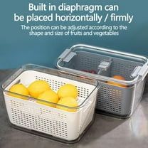 XGFHYJEH Colander, Small Colander, Berry Colander, Kitchen Colander, Fruit Colander, Small Colander for Fruit and Veggies, Colander Bin, 45000ml