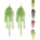 thumbnail image 1 of KAIYANG 2 piezas de plantas de vid colgantes artificiales: guirnalda de plantas colgantes falsas para interior y exterior (blancas), 1 of 5