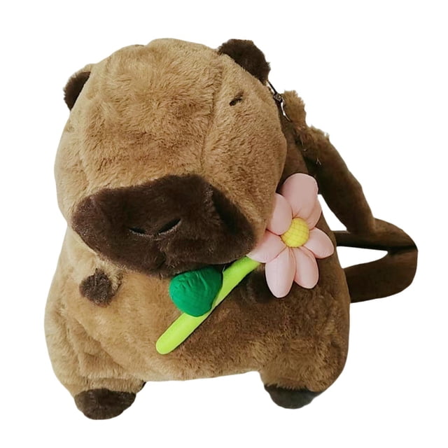 Mochila de peluche de , mochila de animales de peluche de dibujos animados para ir de compras, niños y adultos , estilo c