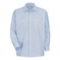 thumbnail image 1 of Red Kap Men's Long Sleeve Striped Industrial Work Shirt - CS10, 1 of 3