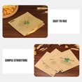 thumbnail image 4 of FUTUREORYY 500Pcs Multi Function Kraft Paper Bags for Festival Candy Snack and Fried Food Packaging, 4 of 6