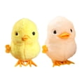 thumbnail image 3 of LYINGF Jumping Chick Wind Up Toys Easter Plush Rabbit and Chicken Toy for Kids Toddlers Easter Egg Hunt Basket Party Favor Classroom Prizes Christmas Birthday Gift, 3 of 3