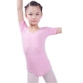 thumbnail image 3 of Al Por Mayor De Suaves Desgaste De Manga Corta Bailar Ballet Leotardo Niño 2016 Soledad De manga corta de baile Leotardo, 3 of 7