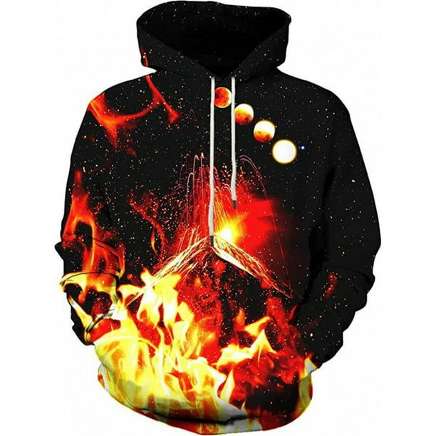 WILLBEST Sudaderas para Hombre, Sudaderas con Capucha con Estampado Gráfico 3D A La Moda para Hombre, Sudaderas con Capucha y Bolsillo XXXXGrande