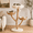 Natural Wood and Cream White, variant on SOBREMESA Indoor Cat Tower, 46.9 in. Natural Wood Cat Tree with 2 Woven Basket Beds, Cat Condo and Sisal Scratching Posts, Cream White