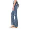 thumbnail image 2 of WallFlower Women's Luscious Curvy Bootcut Mid-Rise Insta Stretch Juniors Jeans (Standard and Plus), 2 of 9