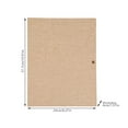 thumbnail image 1 of Domqga Memories Scrapbook, DIY Scrapbook Album,Creative Linen DIY Craft Card Album Scrapbook Simple Loose Leaf with Rope Strap 30 Pages, 1 of 5