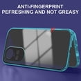 thumbnail image 6 of Compatible with Oppo Reno 10 Pro Case with Built-in Privacy Glass Screen Protector, Ultra Slim Oppo Reno 10 Pro Phone Case Clear for Women Men Shockproof Protective Cover (Blue), 6 of 7