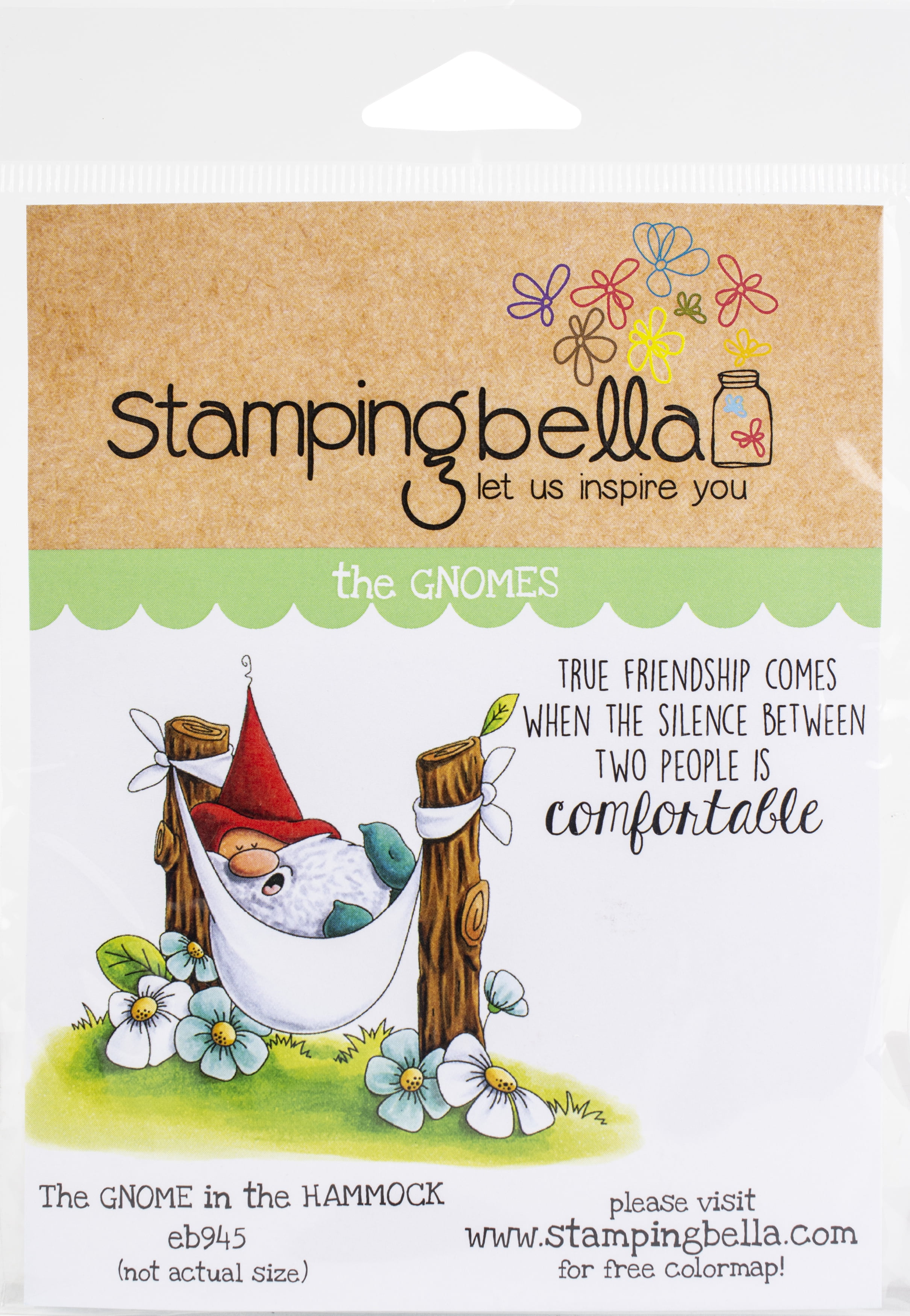 Stamping Bella Cling Stamps-Oh Gnome You Didn't 