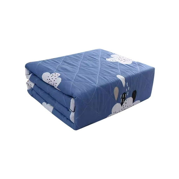 Cooling Comforter Queen Size Cute Ice Blanket for All Season Lightweight Summer Cooler Quilt for Hot Sleepers and Night Sweats Cooler Comforter Double Cold Effect Blanket Cooler Fiber Soft Blanke