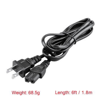 XMHEIRD AC Power Cord Cable for Monster X6 MNX6 PA Bluetooth