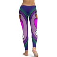 thumbnail image 4 of Invader Zim Yoga Pants Women High Waisted Tummy Control Non See-Through Elastic Running Workout Yoga Leggings Pants, 4 of 7