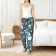 thumbnail image 4 of Fotbe Christmas Snowman Gift Pantalones de Pijama para Mujer, Pantalones de Dormir, Pantalones Pj con Cordón y Bolsillos-Small, 4 of 6