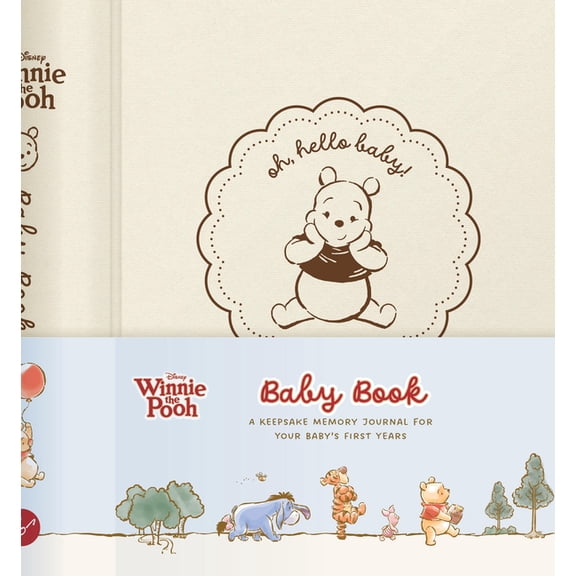 Disney Disney Winnie the Pooh Baby Book: A Keepsake Memory Journal for Your Baby's First Years, (Hardcover)