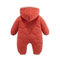 thumbnail image 3 of Maean Baby Boys Girls Snowsuit Toddler Fall Winter Clothes Infant Baby Warm Hooded Jacket Jumpsuit Coat with Zipper, 3 of 3