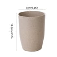 thumbnail image 2 of Toothbrush Cup Mug Space Saving PP Bathroom Toothbrush Cup For Kitchen, 2 of 3