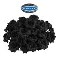 thumbnail image 4 of EeaseMX VORCOOL 50 rosas artificiales de imitación para sombreros, ropa, álbumes de recortes (negro), 4 of 7