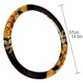 thumbnail image 4 of Panda Sunflower 14.5 Inch Printing PVC Leather Car Wheel Cover Auto Accessories Steering Wheel Cover, 4 of 6