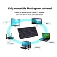 thumbnail image 5 of Teclado inalámbrico español hebreo coreano tailandés, ratón Combo 2,4G, Mini teclado inalámbrico portátil y ratón para Windows, Mac y Android, 5 of 5