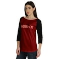 thumbnail image 4 of Inkmeso #Girl MomTshirt Tops For Women Cotton Raglan Sleeve Mother Shirt Tee, 4 of 8