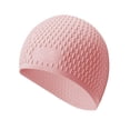 thumbnail image 4 of Gorro de Natación Perfecl Silicona Rosa Adultos, 4 of 8