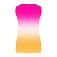 thumbnail image 4 of Chiccall Plus Size Summer Tank Tops for Women Sleeveless Square Neck Button up Shirts Casual Loose Oversized Soft Outfits, 4 of 5
